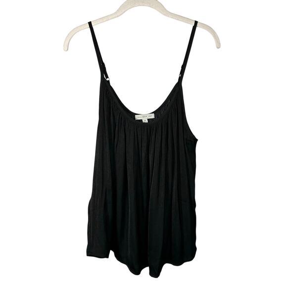 Allison Joy Black Flowy Sleeveless Blouse Women's XL - Picture 1 of 9